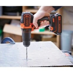 Black & Decker Black+Decker 18 V Akku-Schlagbohrschrauber BDCHD18K Inkl. 1,5 Ah Akku Mit Koffer -Elektrowerkzeuge 200777 2012 7