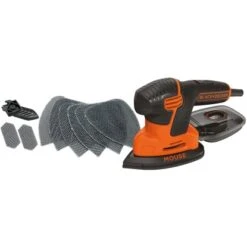 Black & Decker Black+Decker Dreieckschleifer Mouse 120 W KA2500K