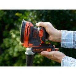 Black & Decker Black+Decker Akku-Exzenterschleifer BDCROS18 18 V / 1,5 Ah -Elektrowerkzeuge 246630 2012 9 BDCROS18 F1