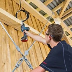 Bosch Professional Akku-Säbelsäge GSA 18 V-LI C Solo Mit 4 Säbelsägeblättern -Elektrowerkzeuge 312 a a gsa18vlic elekt 21