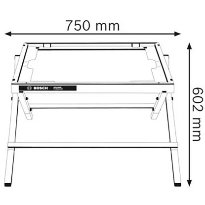 Bosch Professional Transport und Arbeitstisch GTA 6000 Bosch Professional Transport Und Arbeitstisch GTA 6000 -Elektrowerkzeuge 3165140632546 4928 04