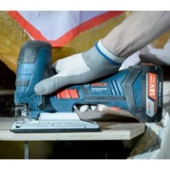 Bosch Professional Akku-Stichsäge GST 18 V-LI S Solo Mit 4 Stichsägenblättern -Elektrowerkzeuge 3368867 A 01