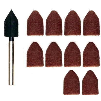 Proxxon Schleifkappenträger 9 mm je 5 Schleifkappen Korn 80 und 150 Proxxon Schleifkappenträger 9 Mm Je 5 Schleifkappen Korn 80 Und 150 -Elektrowerkzeuge 398816 4386 1 1