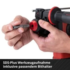 Einhell 18 V Akku-Bohrhammer Power X-Change Herocco Solo Mit Koffer -Elektrowerkzeuge 4006825630343 2171 09