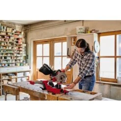 Einhell Power X-Change Akku-Zug-Kapp-Gehrungssäge TE-SM 36/210 Li Solo -Elektrowerkzeuge 4006825641523 2171 04