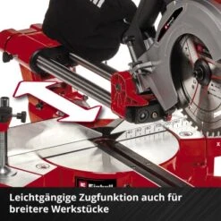 Einhell Power X-Change Akku-Zug-Kapp-Gehrungssäge TE-SM 36/210 Li Solo -Elektrowerkzeuge 4006825641523 2171 08
