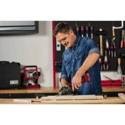 Einhell Power X-Change Akku-Mini Handkreisssäge TE-CS 18/89 Li Solo -Elektrowerkzeuge 4006825646184 2171 04