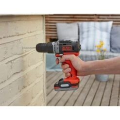 Black & Decker Black+Decker 10,8 V Akku-Schlagbohrschrauber BDCHD12S1 Inkl. 1,5 Ah Akku -Elektrowerkzeuge 404413 2012 bdchd12s1 a1