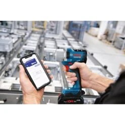 Bosch Professional Akku Drehschlagschrauber GDS 18V-450 2 X 5 Ah Bluetooth -Elektrowerkzeuge 4059952568041 4928 A 07