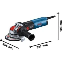 Bosch Professional Winkelschleifer GWX 14-125 S X-Lock -Elektrowerkzeuge 4059952576732 4928 VM 01