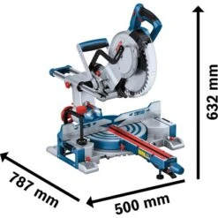 Bosch Professional Akku-Kapp- Und Gehrungssäge GCM 18 V-254 D 5 Bosch Professional Akku-Kapp- Und Gehrungssäge GCM 18 V-254 D -Elektrowerkzeuge 4059952613284 4928 VM 01