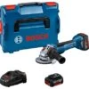 Bosch Professional Akku-Winkelschleifer GWS 18 V-10 P M. Akkus & GAL In L-Boxx -Elektrowerkzeuge 4059952634470 4928 AR 01