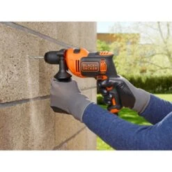 Black & Decker Black+Decker 550 W Schlagbohrmaschine BEH550 Inkl. Tiefenanschlag Mit Koffer -Elektrowerkzeuge 439261 2012 1