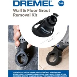 Dremel Vorsatzgerät Zum Entfernen Von Fugenmörtel Bei Wand- Und Bodenfliesen 568 3 Dremel Vorsatzgerät Zum Entfernen Von Fugenmörtel Bei Wand- Und Bodenfliesen 568 -Elektrowerkzeuge 485943 3058 2