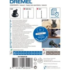 Dremel Mehrzweck-Fräsvorsatz 565 -Elektrowerkzeuge 485952 3058 3