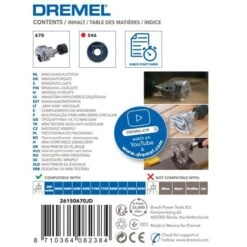 Dremel Kreissägenvorsatzgerät 670 -Elektrowerkzeuge 485953 3058 3