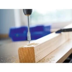 LUX Flachfräsbohrer-Satz 5-teilig 3 LUX Flachfräsbohrer-Satz 5-teilig -Elektrowerkzeuge 492810 2137 1