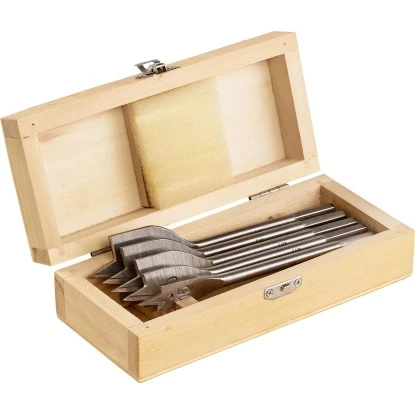 LUX Flachfräsbohrer-Satz 5-teilig LUX Flachfräsbohrer-Satz 5-teilig -Elektrowerkzeuge 492810 2137 2