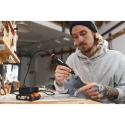 Worx MakerX Doppel-Set WX990M Multifunktionstool, Winkelschleifer, Akku & HubX -Elektrowerkzeuge 5270806 103