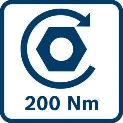 Bosch Professional Akku-Drehschlagschrauber GDX 18V-200 Solo -Elektrowerkzeuge 537606 3058 08