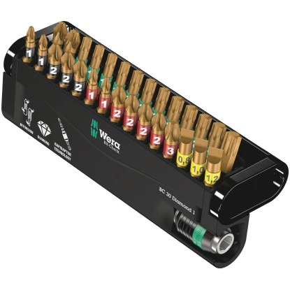Wera Bit-Set Bit-Check 30 Diamond 1 in Box 30-teilig Wera Bit-Set Bit-Check 30 Diamond 1 In Box 30-teilig -Elektrowerkzeuge 54101 2110 4013288179814 1