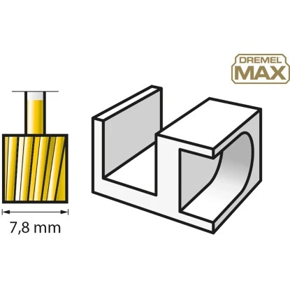 Dremel Fräsmesser Max 115DM Dremel Fräsmesser Max 115DM -Elektrowerkzeuge 580207 3058 2