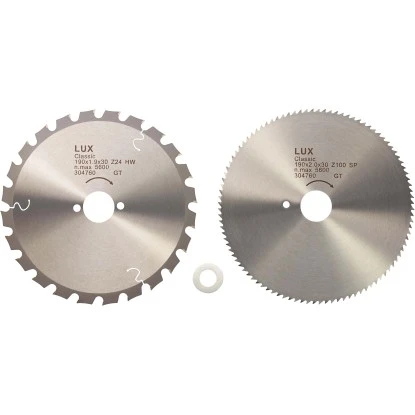 LUX Kreissägeblatt-Set Holz Ø 190 mm 2-teilig LUX Kreissägeblatt-Set Holz Ø 190 Mm 2-teilig -Elektrowerkzeuge 580278 2137 1