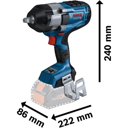 Bosch Professional 18 V Akku-Drehschlagschrauber GDS 18V-1000 C Solo Bosch Professional 18 V Akku-Drehschlagschrauber GDS 18V-1000 C Solo -Elektrowerkzeuge 605679 3058 01