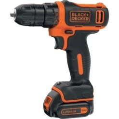 Black & Decker Black+Decker 10,8 V Akku-Bohrschrauber BDODD12KA Inkl. 1,5 Ah Akku, Mit Koffer