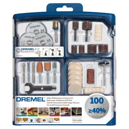 Dremel Mehrzweck-Zubehörset 100 Teile 723 Dremel Mehrzweck-Zubehörset 100 Teile 723 -Elektrowerkzeuge 668462 2890 1
