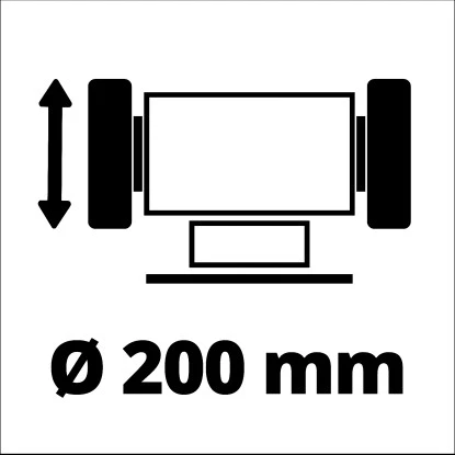 Einhell Doppelschleifer TC-BG 200 L Einhell Doppelschleifer TC-BG 200 L -Elektrowerkzeuge 701754 2171 10