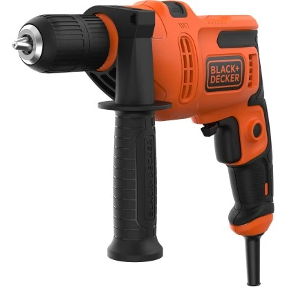 Black+Decker 500 W Schlagbohrmaschine BEH200K inkl. Tiefenanschlag mit Koffer Black & Decker Black+Decker 500 W Schlagbohrmaschine BEH200K Inkl. Tiefenanschlag Mit Koffer -Elektrowerkzeuge 760746 2012 BEH200KQS 02