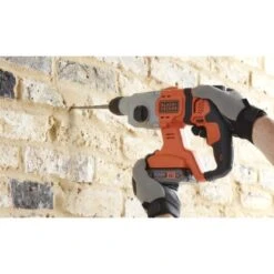 Black & Decker Black+Decker 18 V Akku-Kombihammer BCD900E2K Inkl. 2,5 Ah Akkus Mit Koffer -Elektrowerkzeuge 764597 2012 BCD900E2K A1