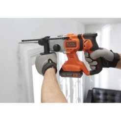 Black & Decker Black+Decker 18 V Akku-Kombihammer BCD900E2K Inkl. 2,5 Ah Akkus Mit Koffer -Elektrowerkzeuge 764597 2012 BCD900E2K A2