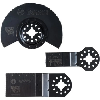 Bosch Sägeblätter Holz-Set für Multifunktionswerkzeuge 3-teilig Bosch Sägeblätter Holz-Set Für Multifunktionswerkzeuge 3-teilig -Elektrowerkzeuge 785058 3058 1