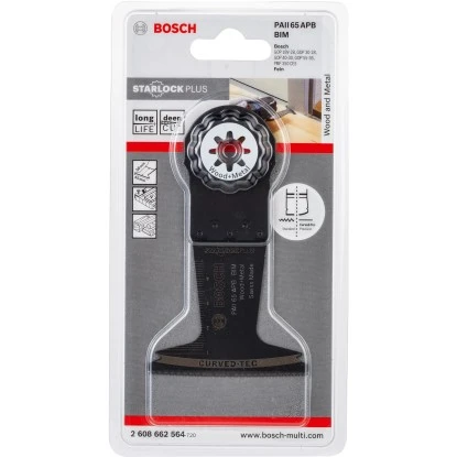 Bosch Tauchsägeblatt PAII 65 APB Holz Metall für Multifunktionswerkzeuge 65 mm Bosch Tauchsägeblatt PAII 65 APB Holz Metall Für Multifunktionswerkzeuge 65 Mm -Elektrowerkzeuge 785089 3058 02