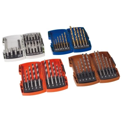 LUX Bohrer- und Bit-Sets 45-teilig LUX Bohrer- Und Bit-Sets 45-teilig -Elektrowerkzeuge 90 2137 bohrerund bitset 1