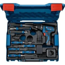 Bosch Professional Akku-Bohrschrauber GSR 12 V-15 Handwerkzeug-Set -Elektrowerkzeuge 9329525 AR 01
