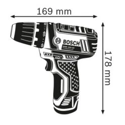 Bosch Professional Akku-Bohrschrauber GSR 12 V-15 Handwerkzeug-Set -Elektrowerkzeuge 932952 3058 gsr 12v15 3