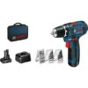 Bosch Professional 12 V Akku-Bohrschrauber GSR 12V-15 Inkl. 2 Ah Akkus 1 Bosch Professional 12 V Akku-Bohrschrauber GSR 12V-15 Inkl. 2 Ah Akkus -Elektrowerkzeuge gsr 12v15 sos 0615990g6l 1